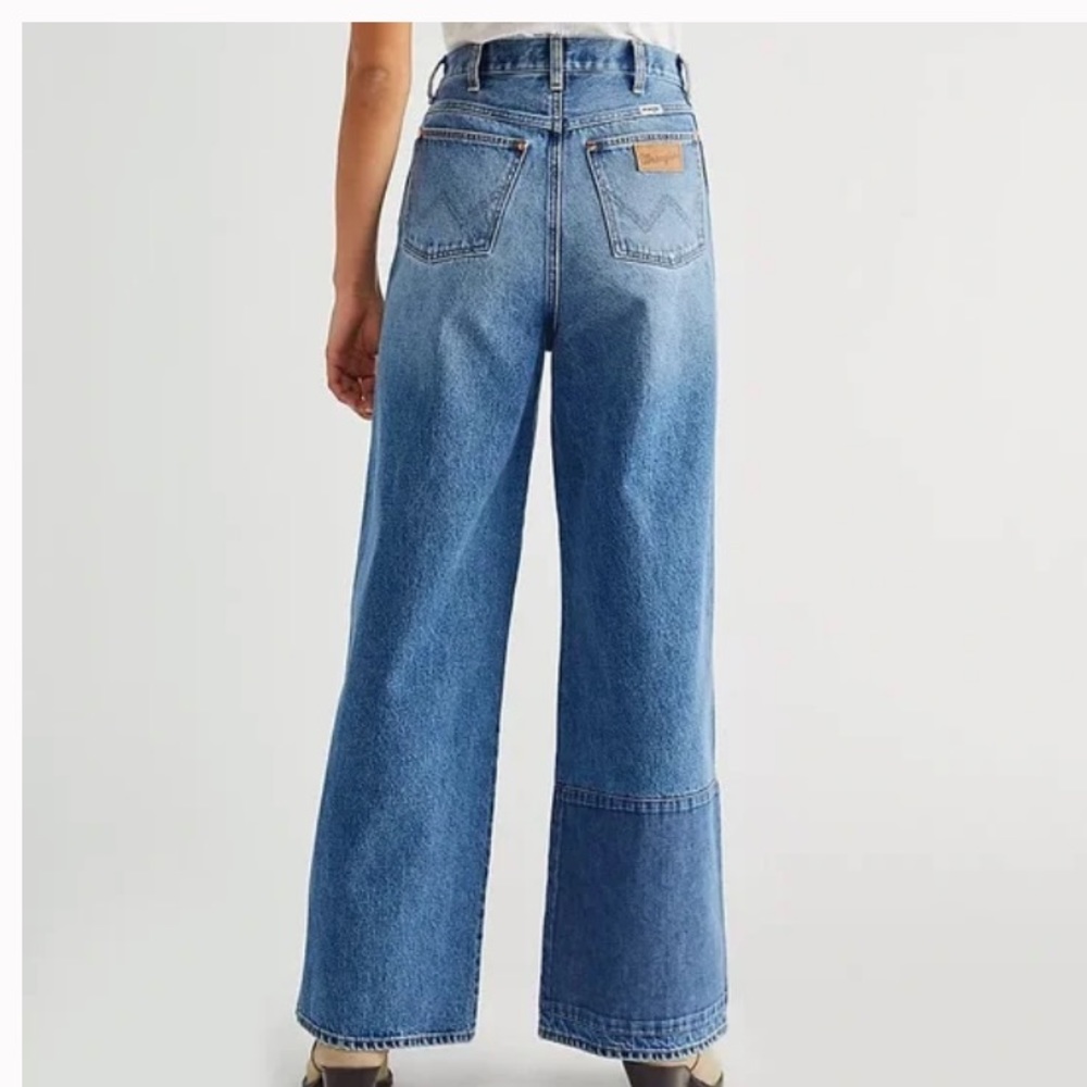 Wrangler x Free People World Wide High Rise Wide Leg 661 jeans
